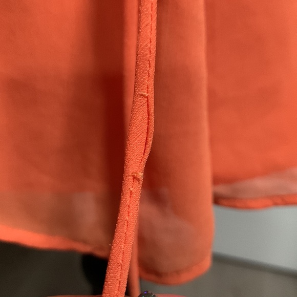 Orange Spaghetti Strap dress by Farm Rio - Picture 3 of 3